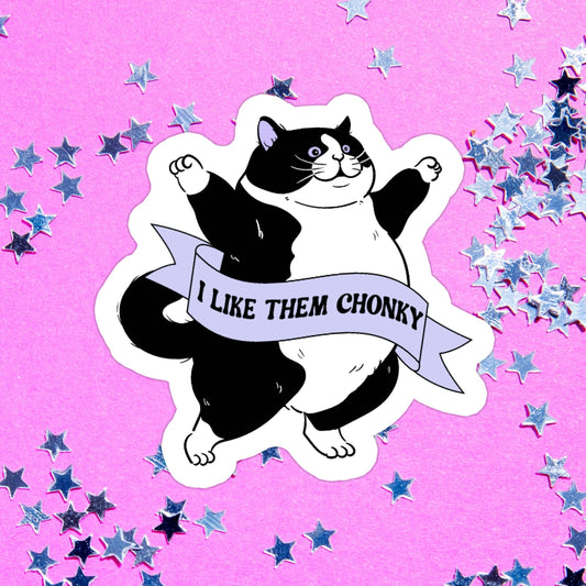 I like them chonky cat sticker