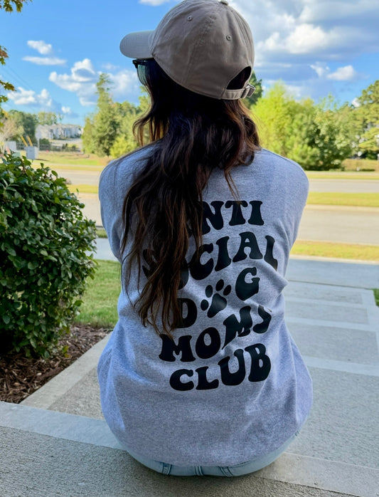 Anti Social Dog Moms Club Sweatshirt