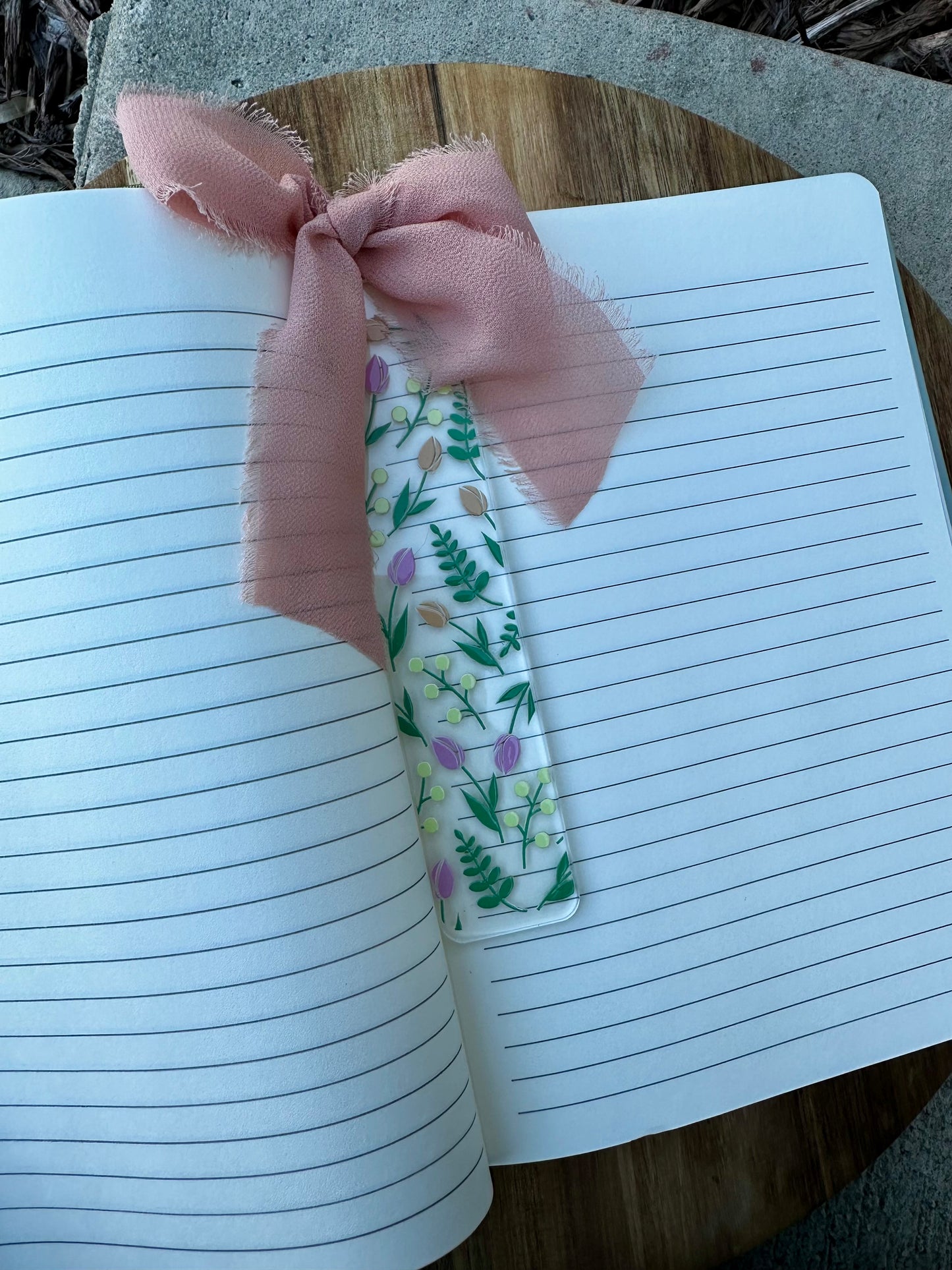 Tulip Garden Bookmark