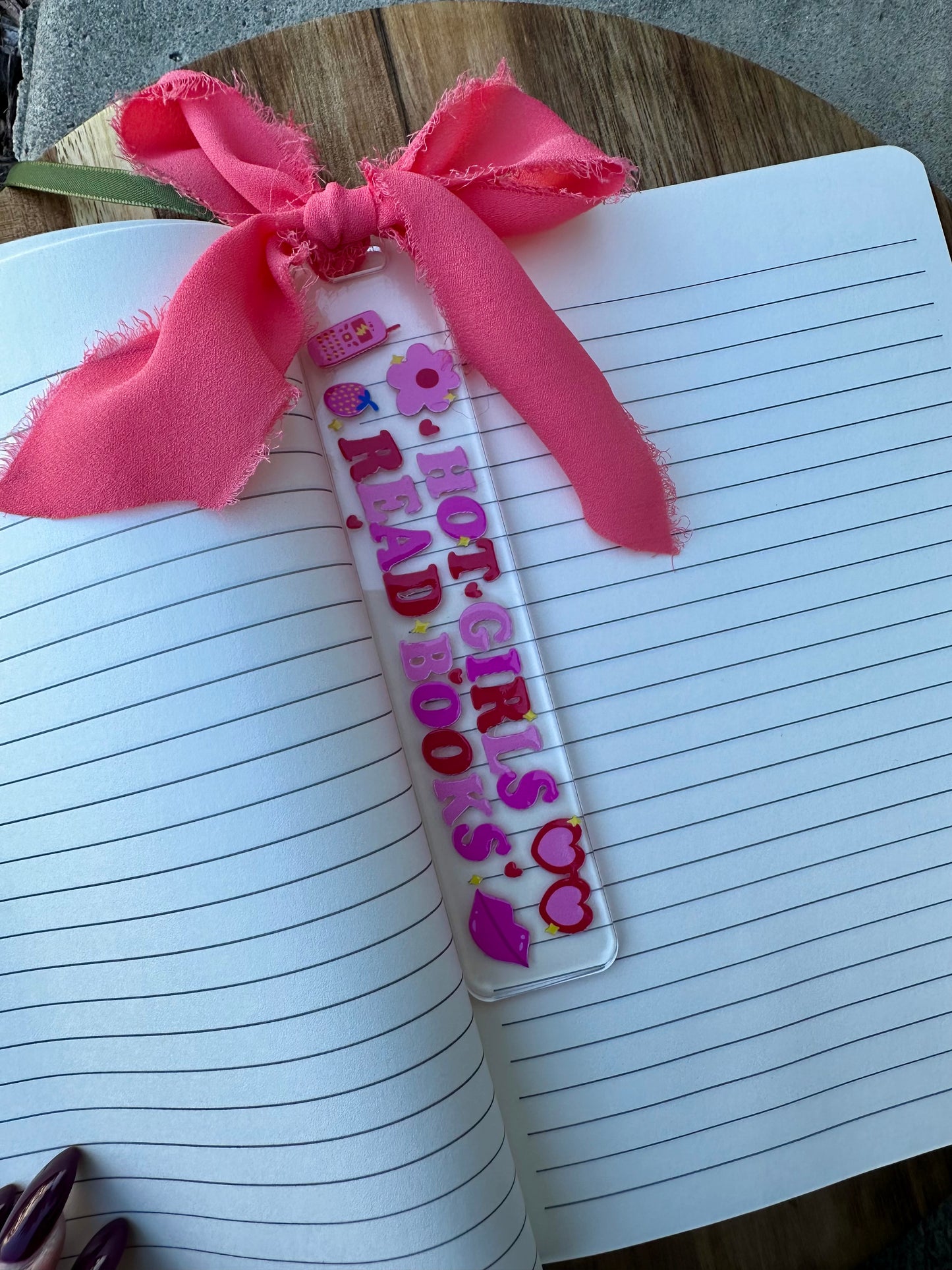 Hot Girls Read Books Bookmark