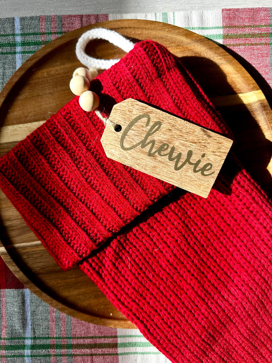 Personalized Stocking Tag
