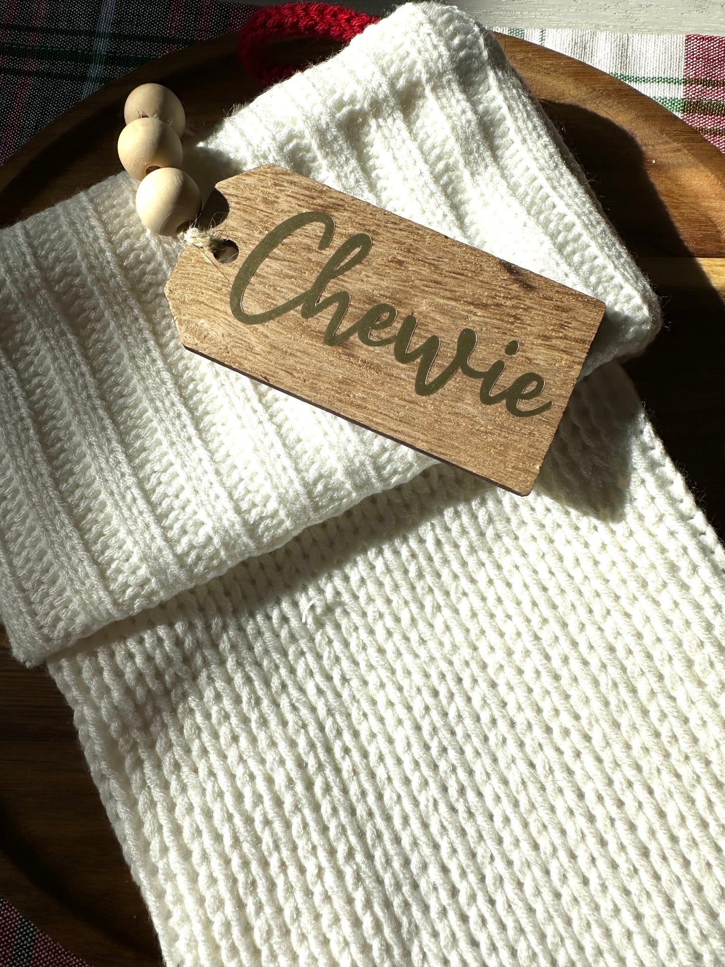 Personalized Stocking Tag