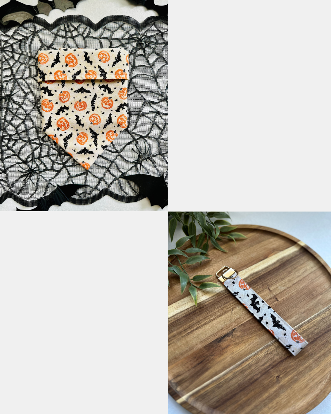 Batty for Pumpkins Key Fob