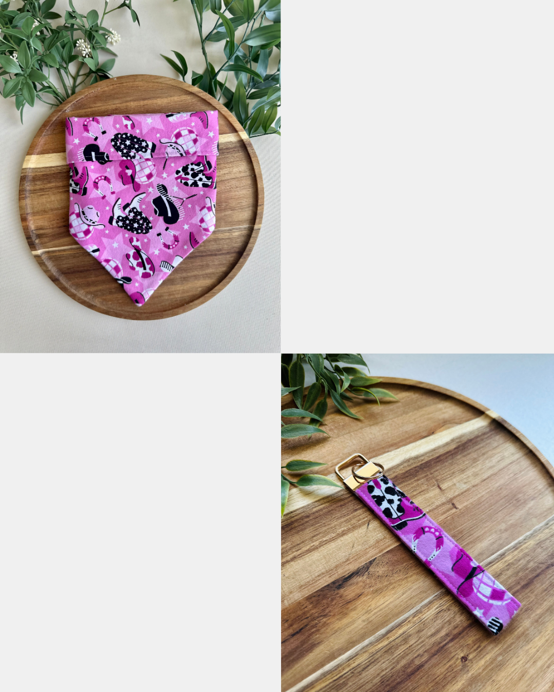 Pink Rodeo Babe Key Fob