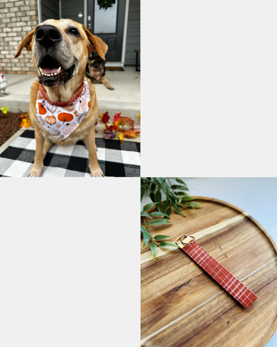 Pumpkin Patch Key Fob