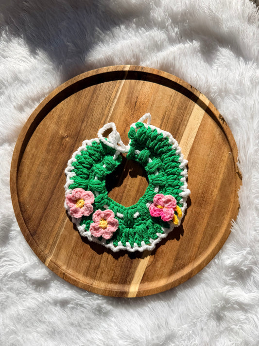 Butterfly Garden Crochet Bandana