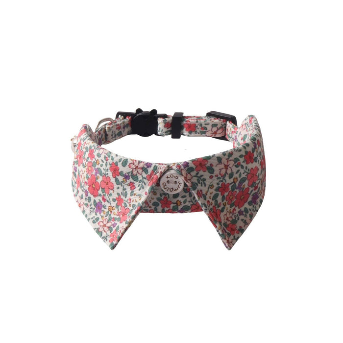 Mokka - Floral Chic Cat Collar: Purple