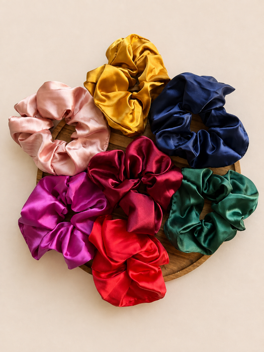 Oversized Satin Scrunchie