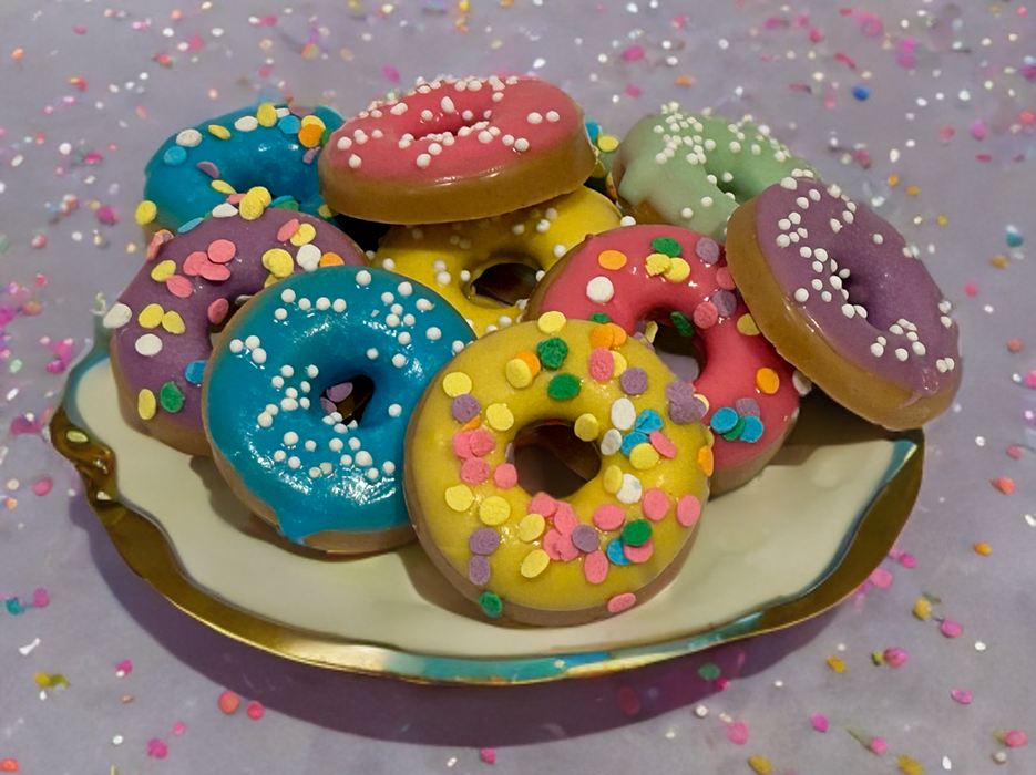Spring Doggie Donut Mini Candies Soft Treats! 