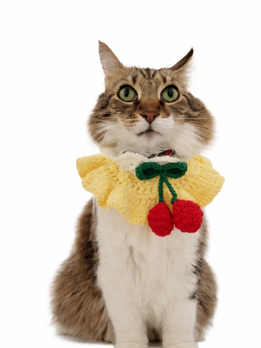Cherry Pie Crochet Bandana