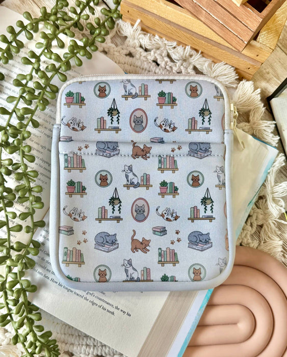 Reading Cat Kindle Sleeve | Kindle Sleeve | Kindle Storage