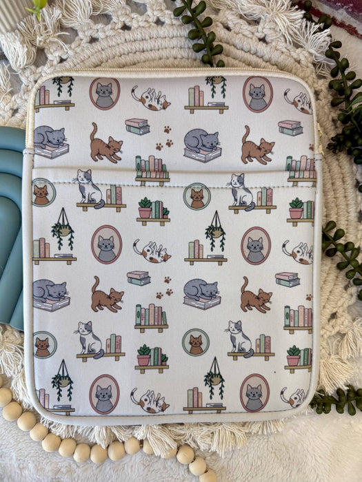 8x10 Cat Book Sleeve | Book Sleeve | Kindle Storage