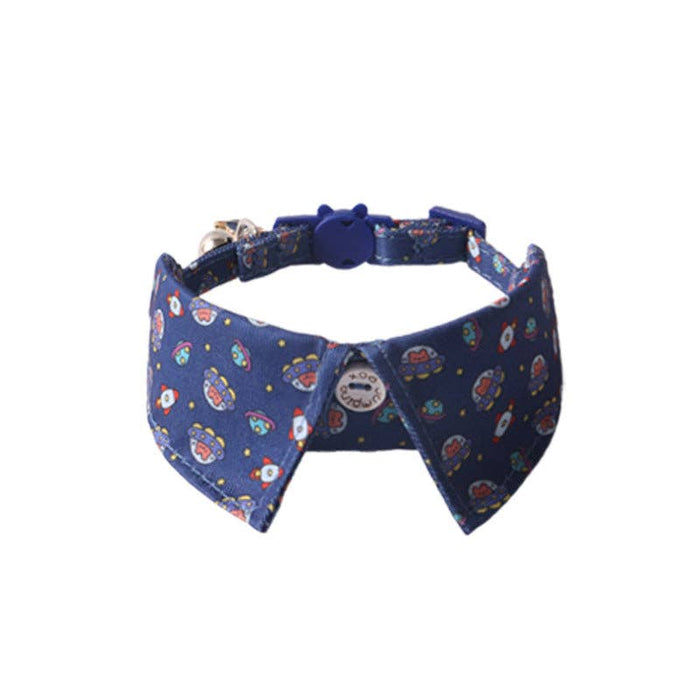 Mokka - Colorful Cat Collar with Bell: Pink Donut