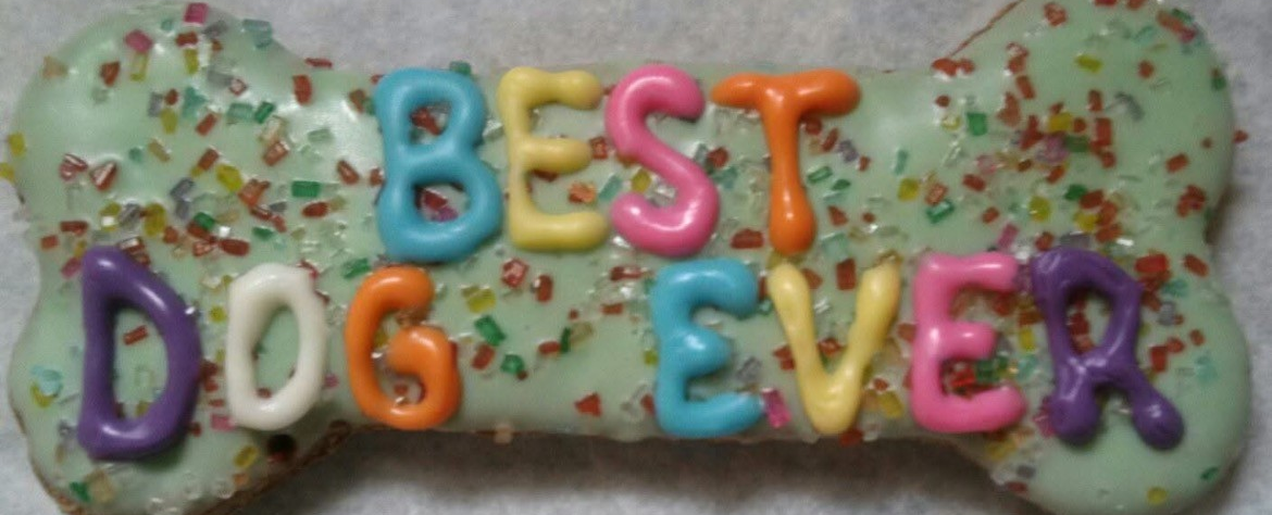 BEST DOG EVER 6" Dog Bones