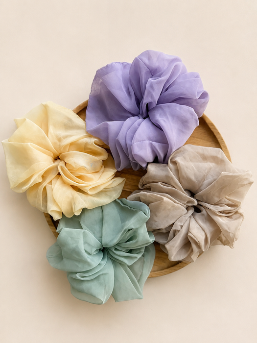 Jumbo Organza Scrunchie