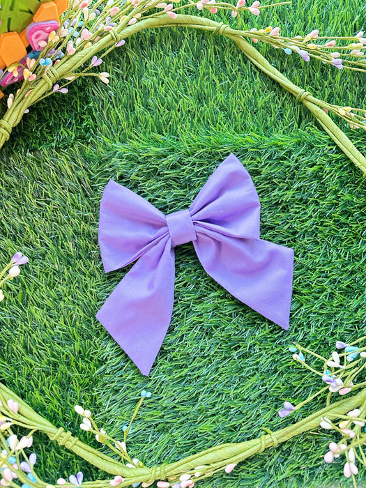 Lilac dog sailor bow tie: Small / For dog
