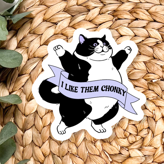 I like them chonky cat sticker