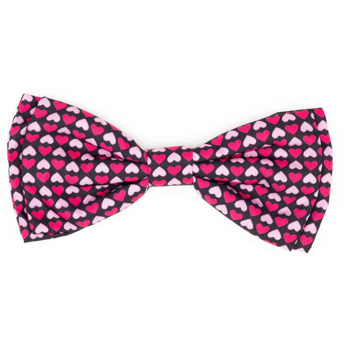 Heartthrob Bow Tie: Black / Small