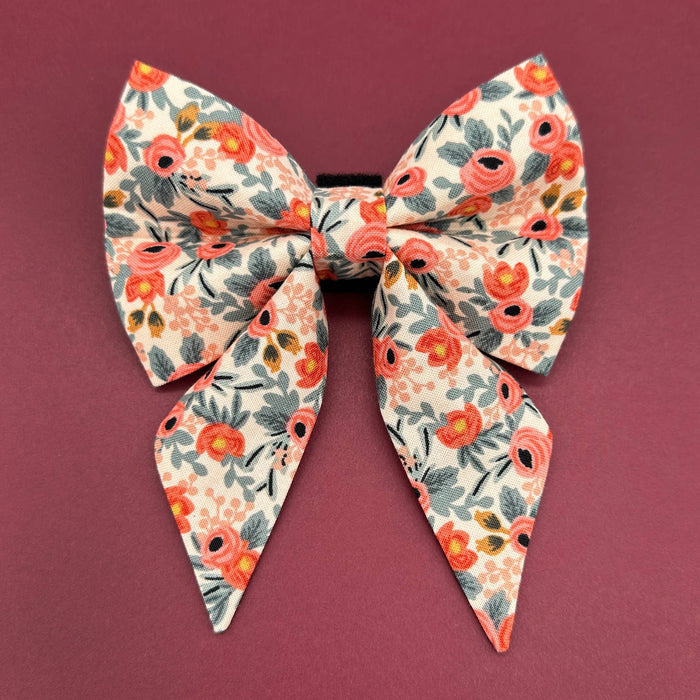 Rose Sailor Dog Bow : Large
