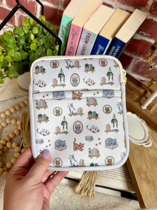 Reading Cat Kindle Sleeve | Kindle Sleeve | Kindle Storage