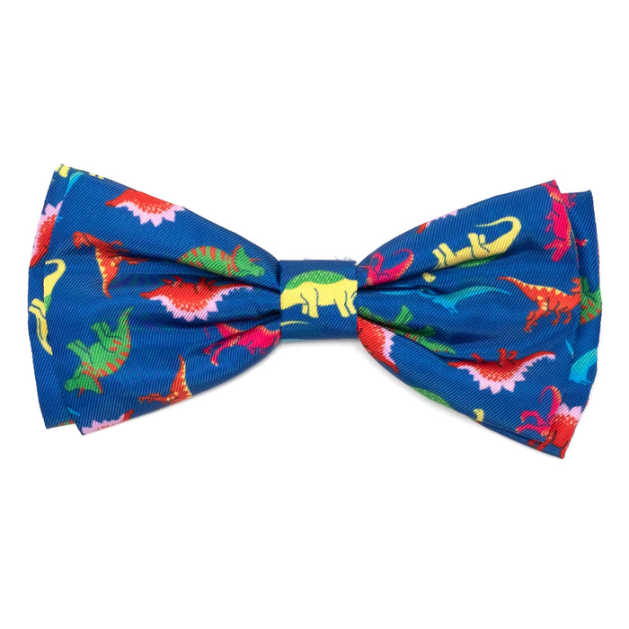 Dino Bow Tie: Navy / Large