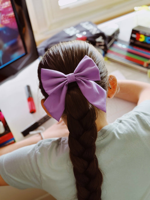 Lilac dog sailor bow tie: Small / For dog