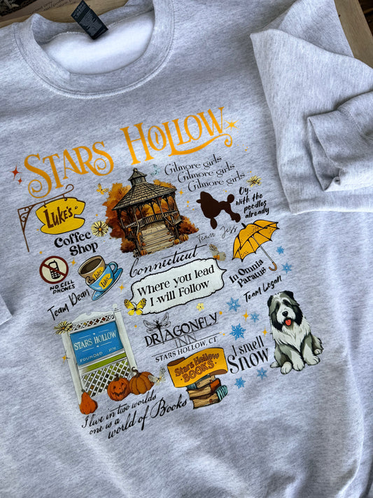 Gilmore Girls Winter Crewneck Sweatshirt