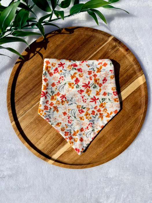 Peach Petals Knit Bandana