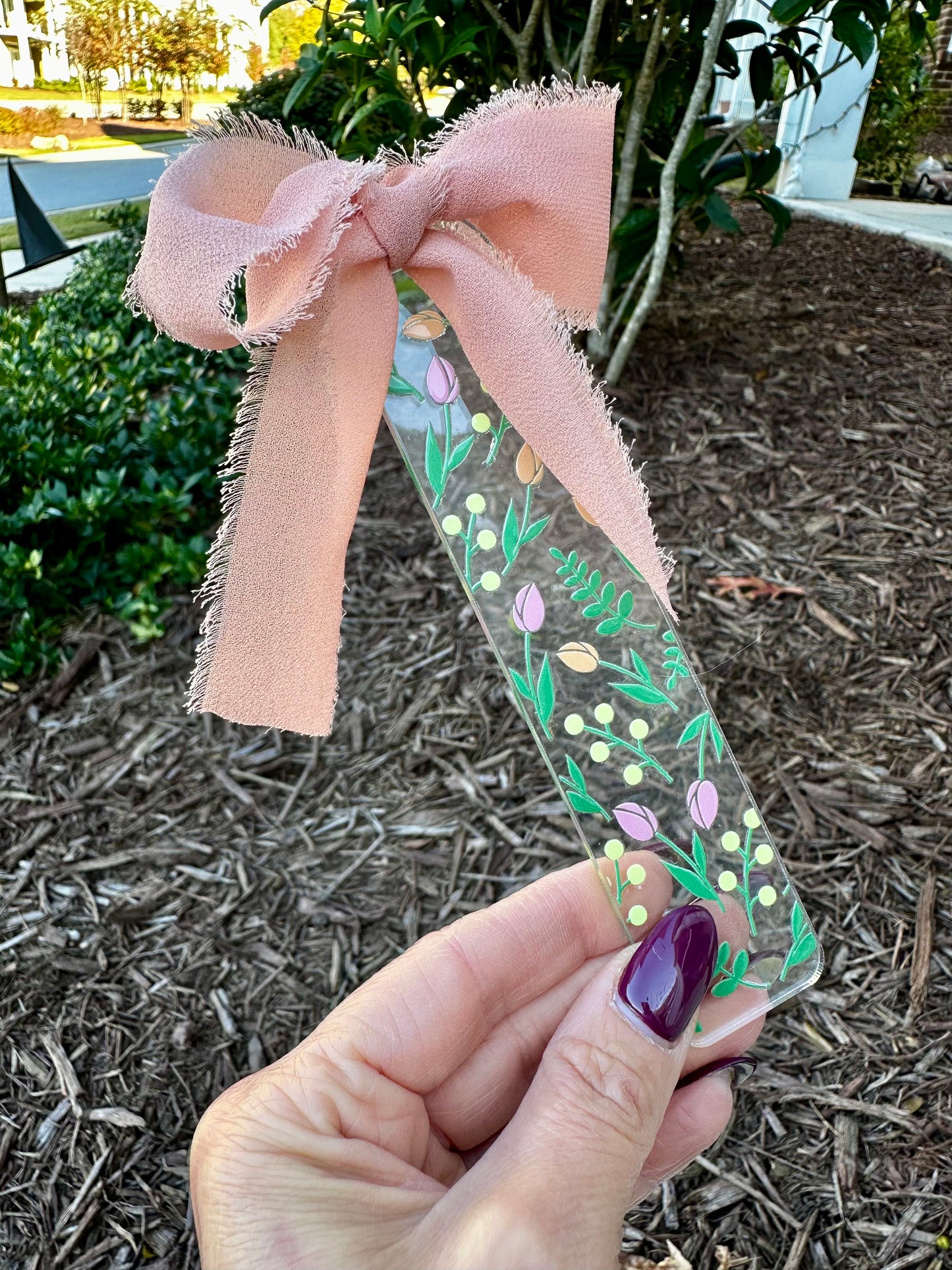 Tulip Garden Bookmark