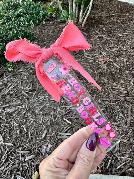 Hot Girls Read Books Bookmark