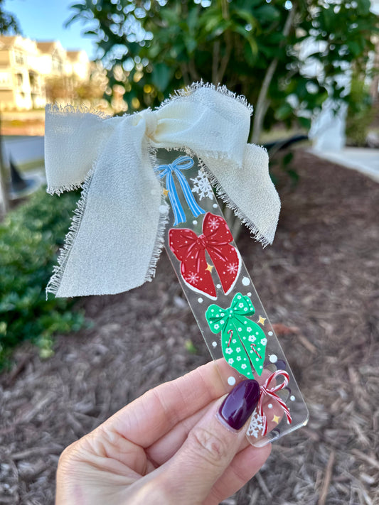 Festive Bows Bookmark