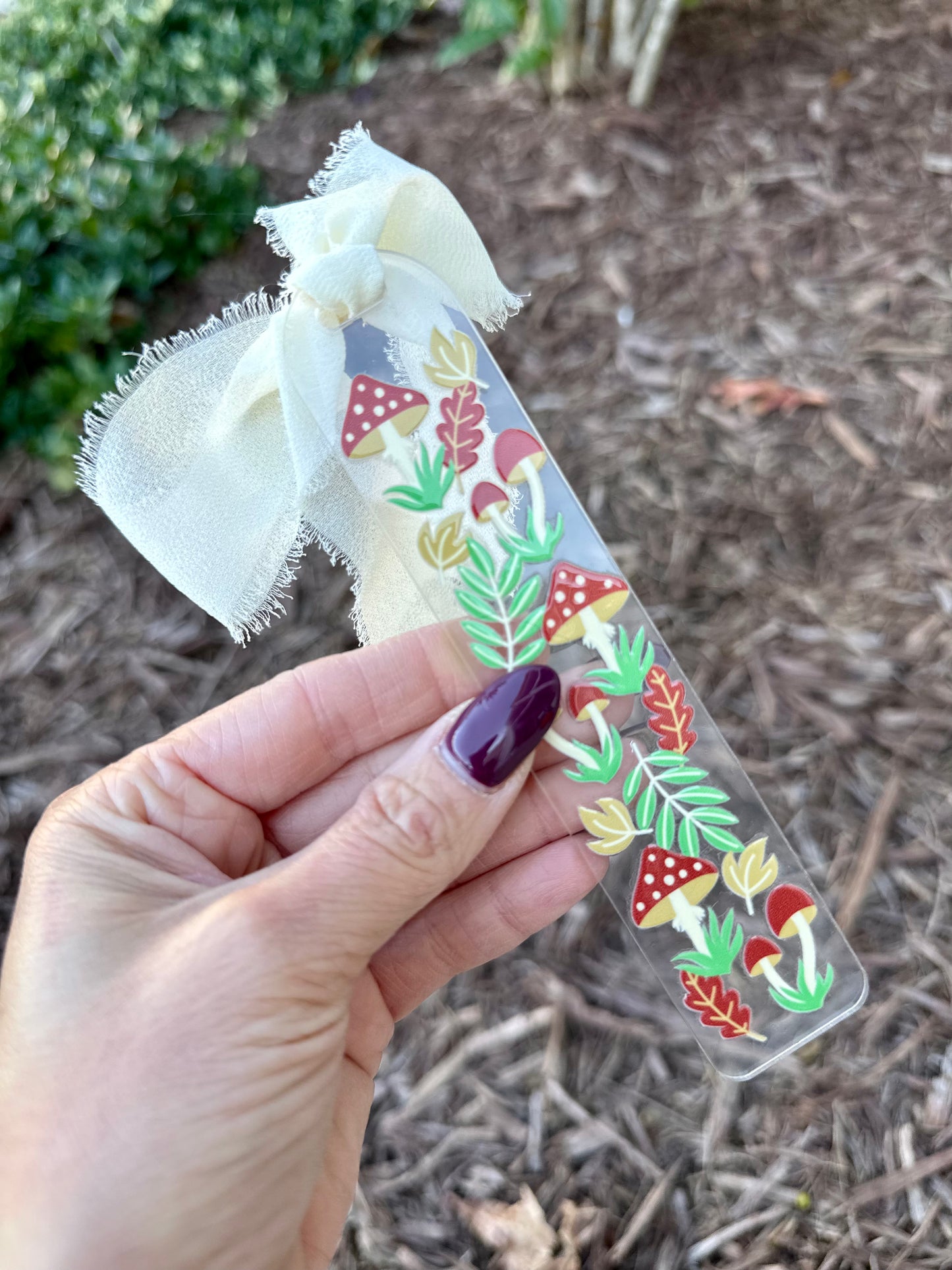 Mushroom Forest Bookmark