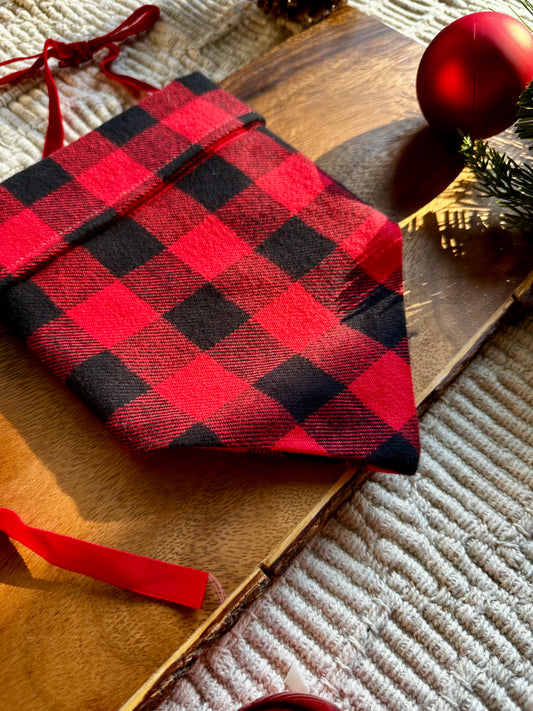 Festive Red Flannel
