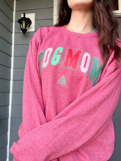 Dog Mom Crewneck Sweatshirt
