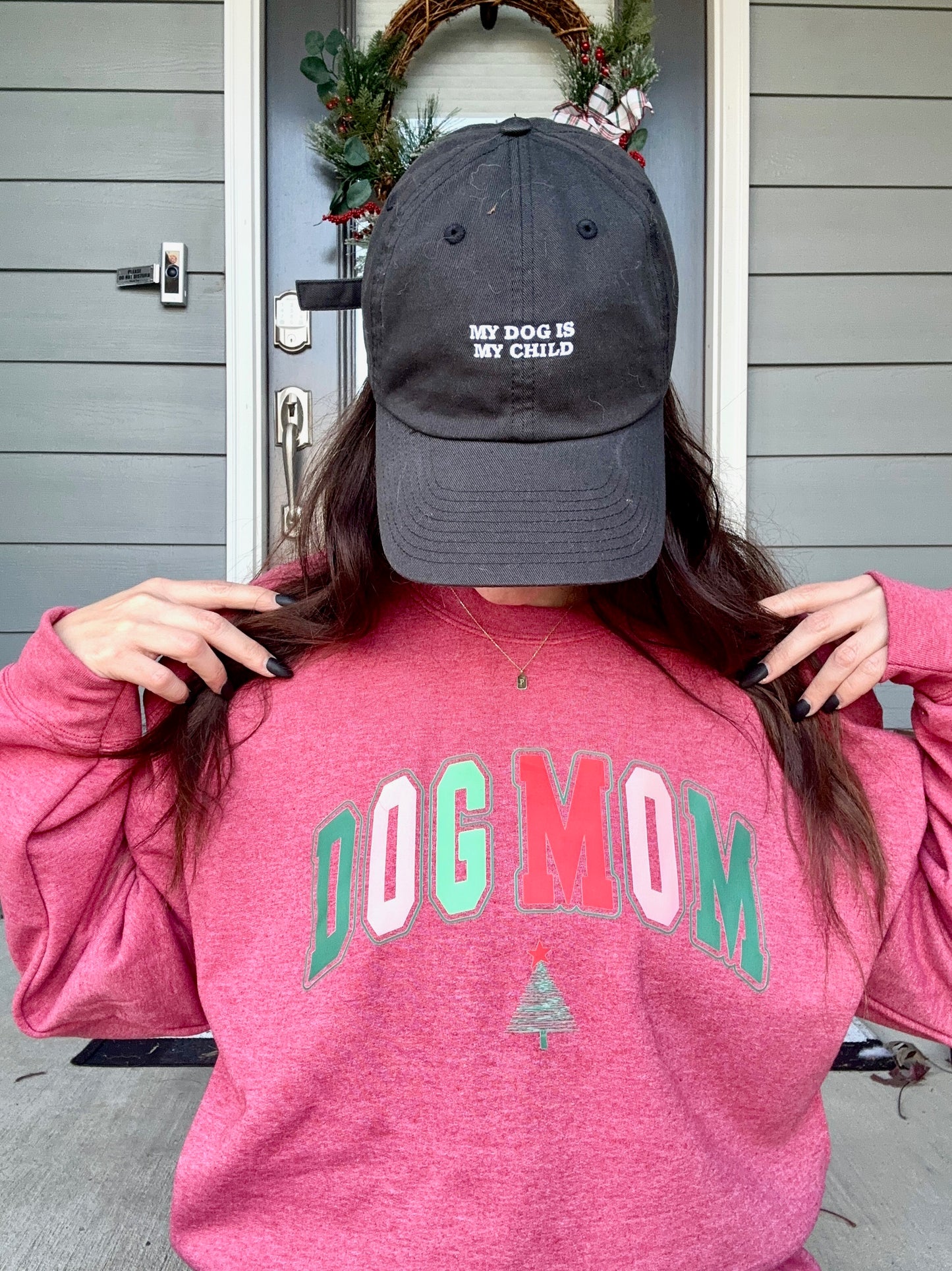 Dog Mom Crewneck Sweatshirt