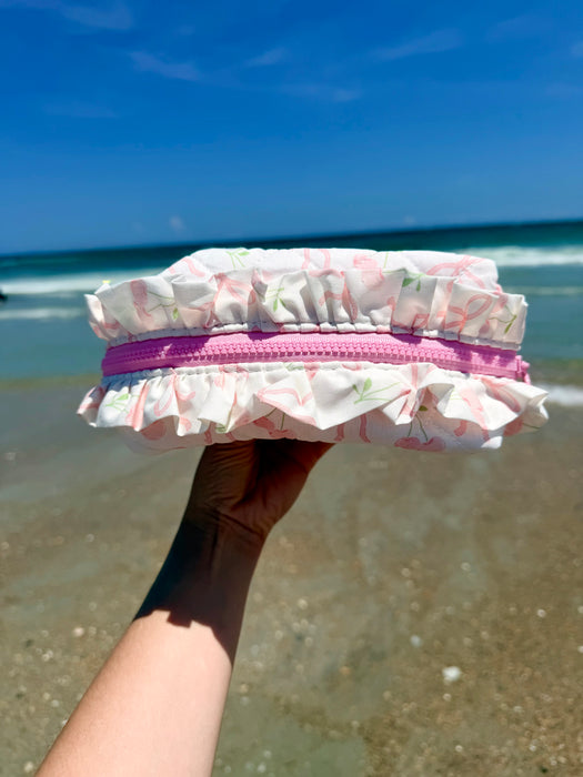 Quilted Makeup Bag