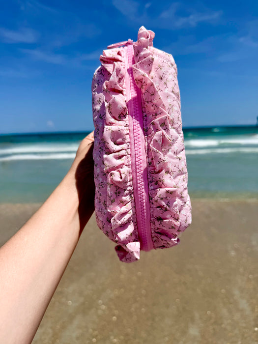 Quilted Makeup Bag