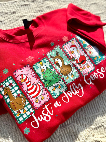 Just a Jolly Goose Crewneck Sweatshirt