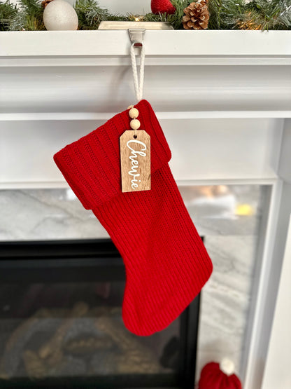 Personalized Stocking Tag