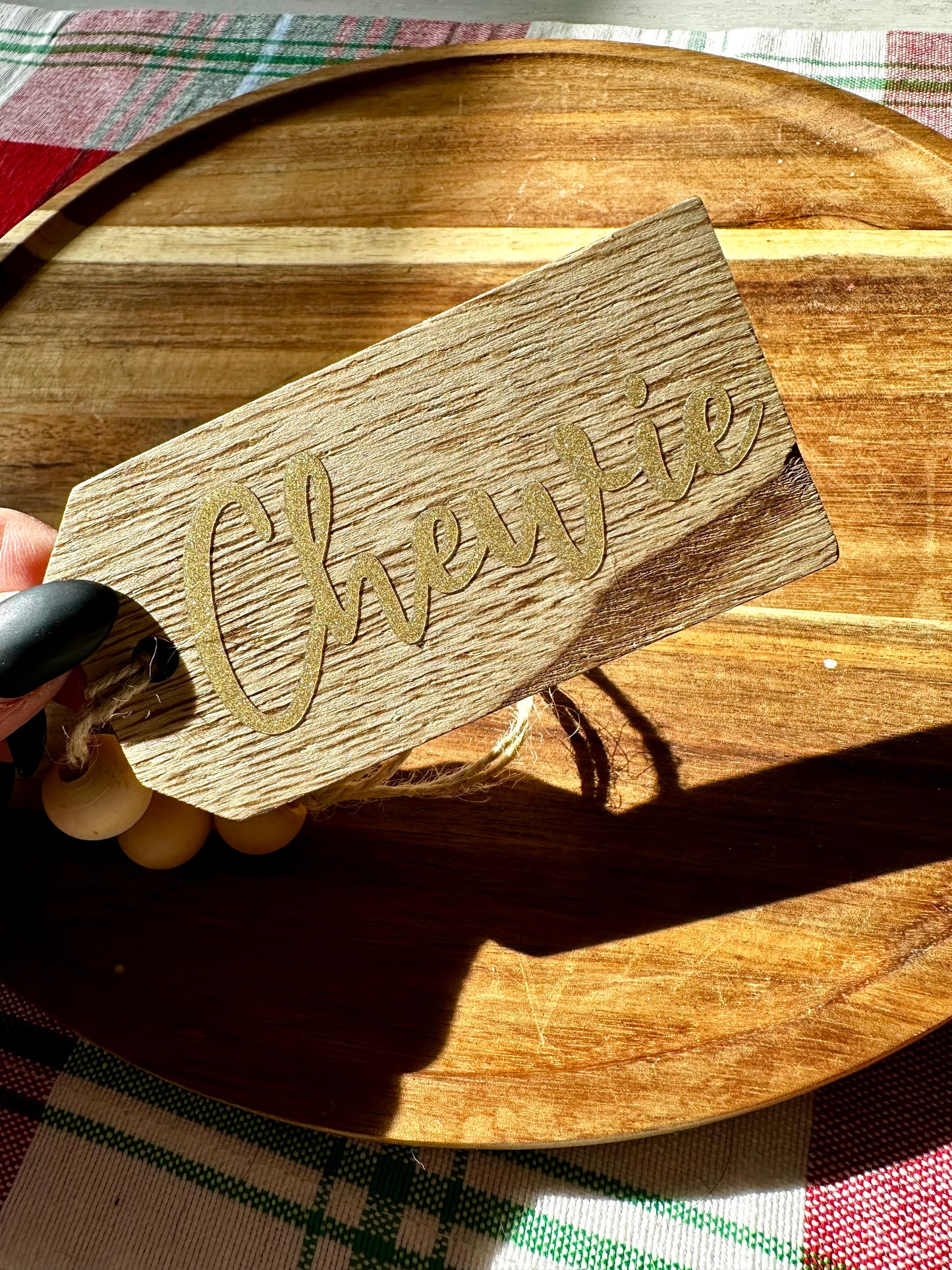 Personalized Stocking Tag