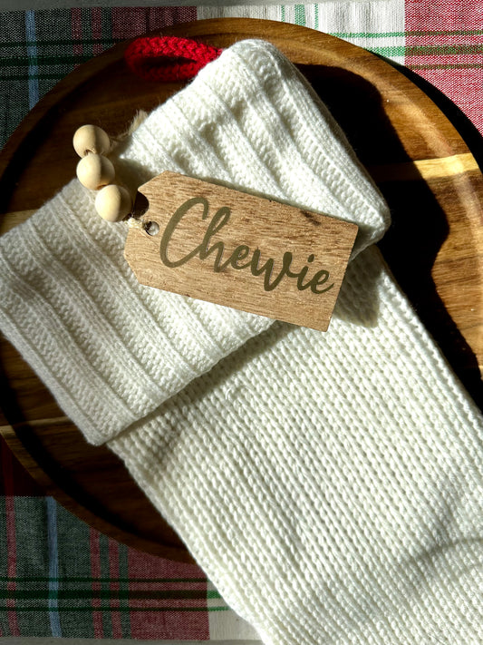 Personalized Stocking Tag