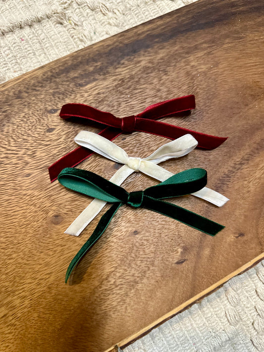 Velvet Bows
