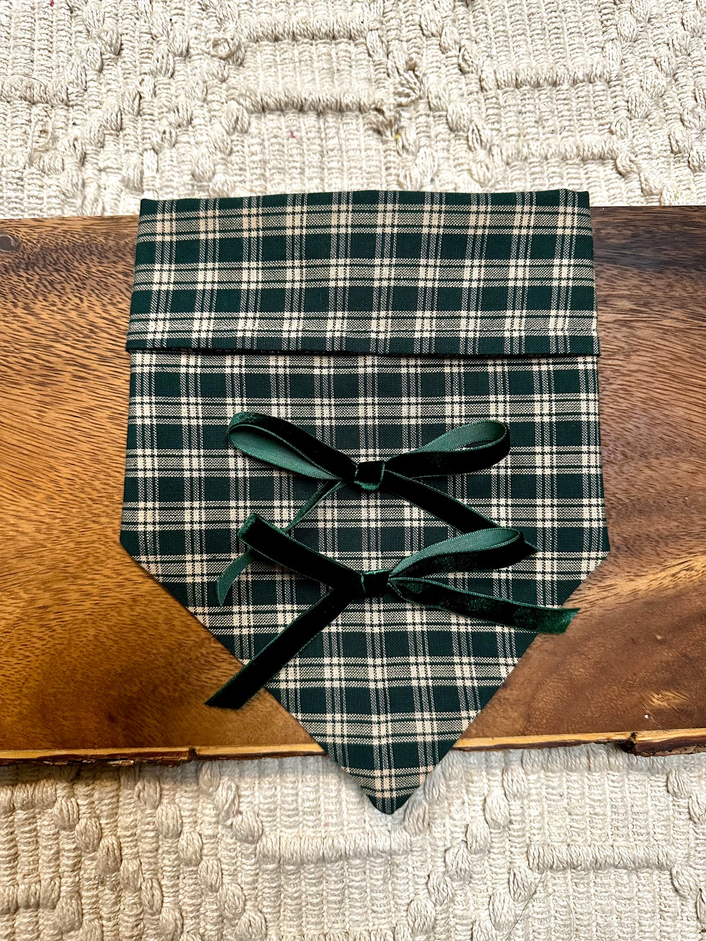 Holiday Green Gingham