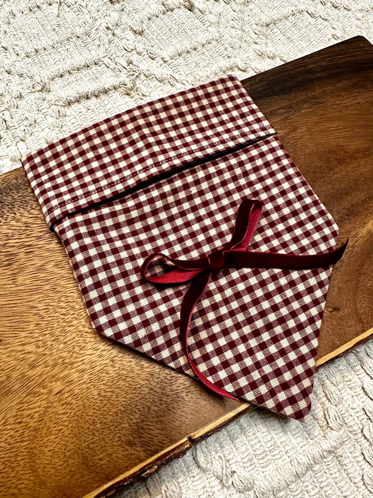 Merry Merlot Gingham