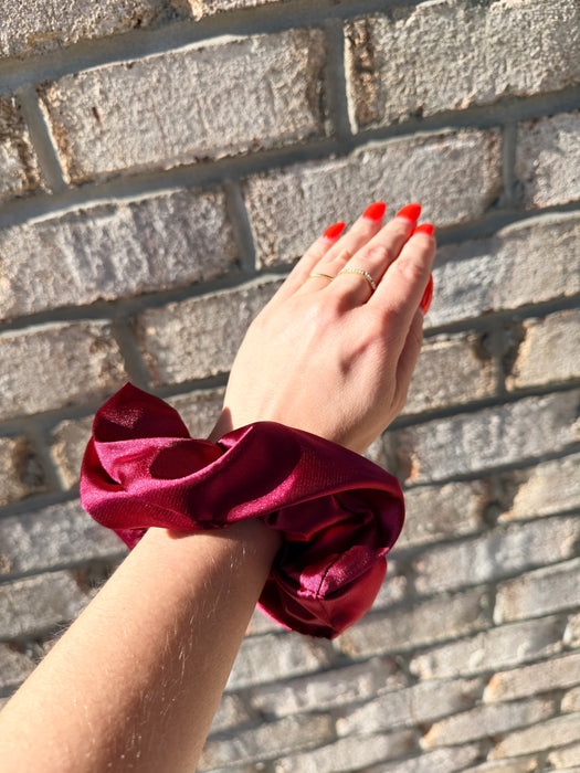 Oversized Satin Scrunchie