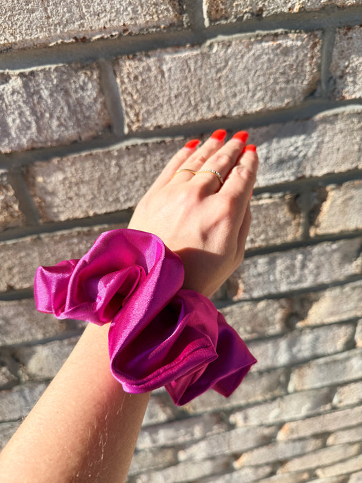 Oversized Satin Scrunchie
