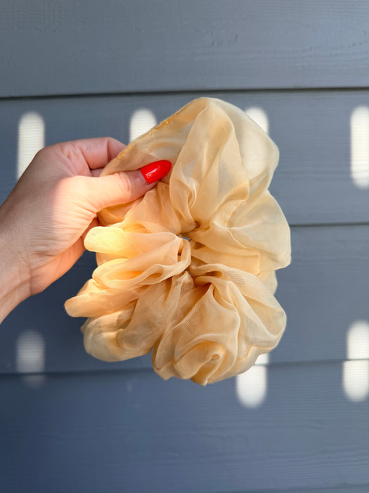 Jumbo Organza Scrunchie