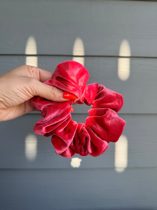 Oversized Velvet Scrunchie
