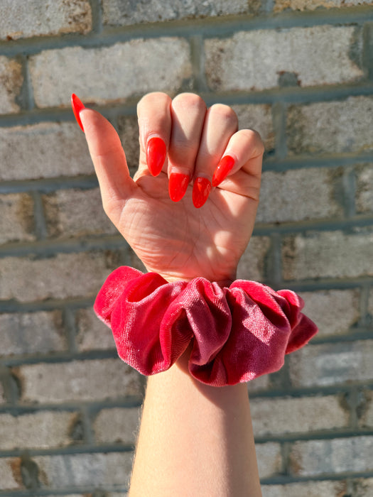 Oversized Velvet Scrunchie