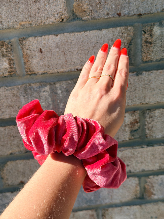 Oversized Velvet Scrunchie